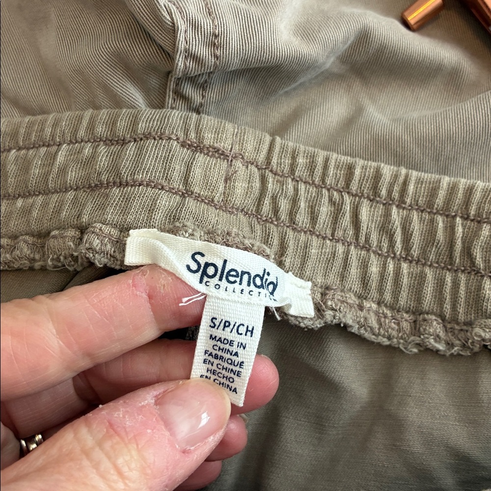 NWT Splendid Shay Twill Pants Tawny Sz S - Picture 10 of 12